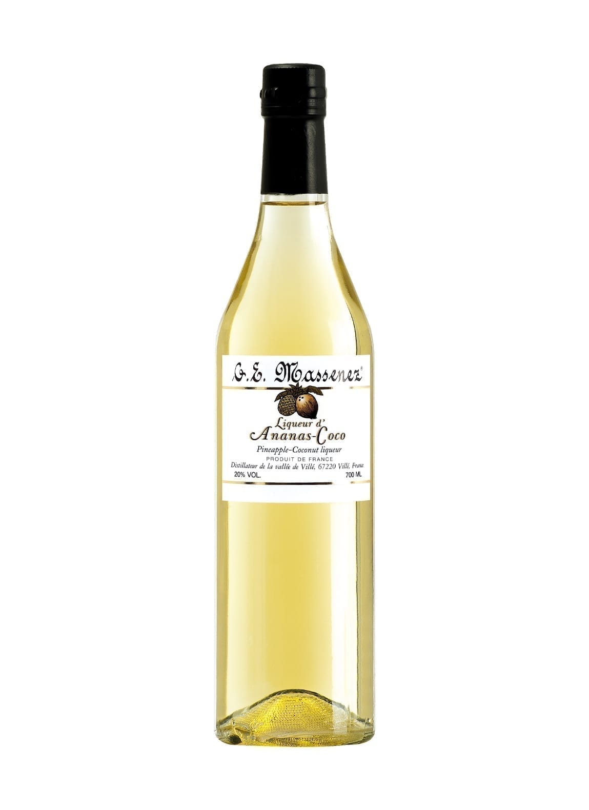 Massenez Ananas/Coco (Pineapple/Coconut) Liqueur 700ml