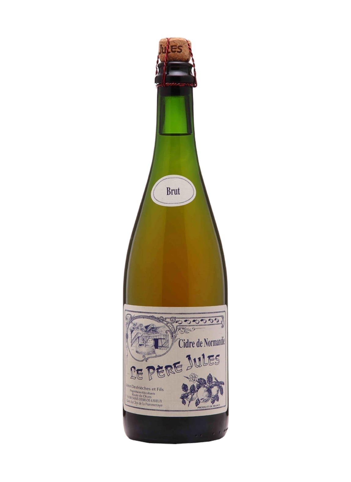 Pere Jules Cidre Brut Bouche (Dry Apple Cider) Pays d'Auge