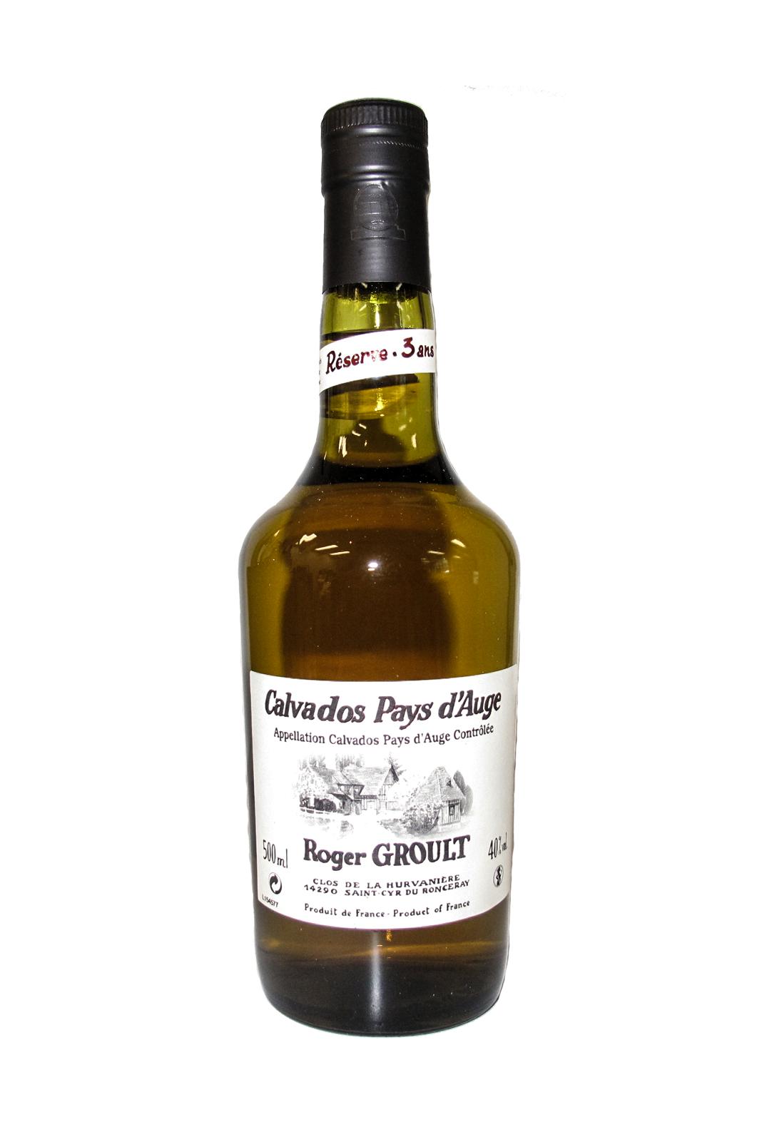 Roger Groult Calvados Pays D'Auge 3yrs