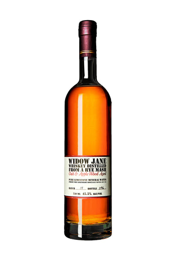 Widow Jane Rye Whiskey Aged American Applewood 10 Years