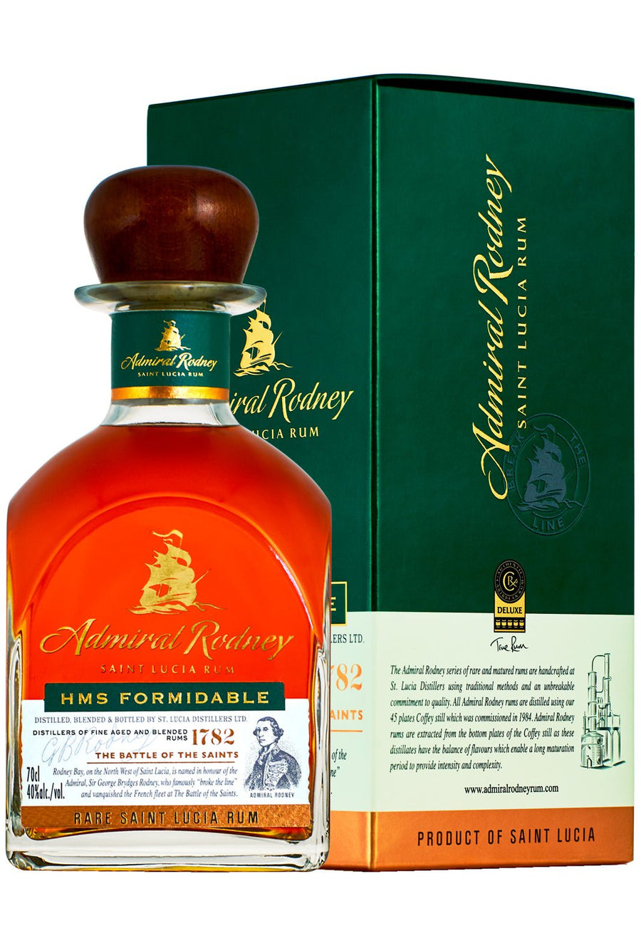 Admiral Rodney HMS Formidable Rum - Caravan Wines & Spirits