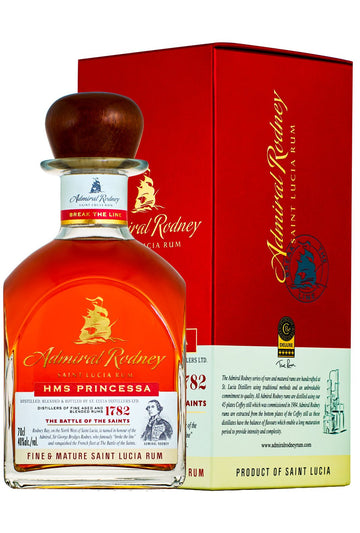 Admiral Rodney HMS Princessa Rum - Caravan Wines & Spirits