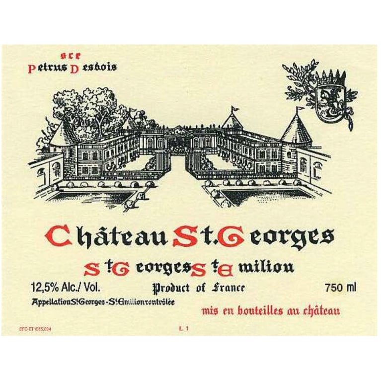 Chateau St Georges 2016 750ml - Caravan Wines & Spirits