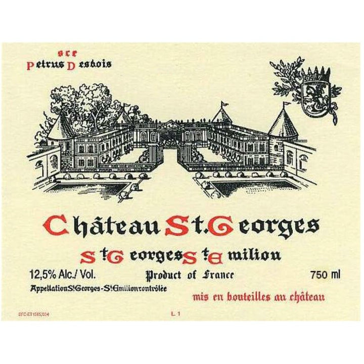 Chateau St Georges 2016 750ml - Caravan Wines & Spirits