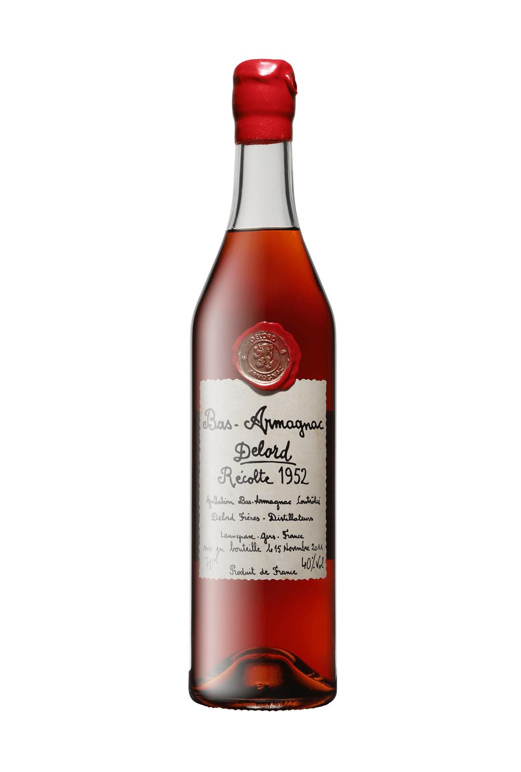 Delord Bas - Armagnac 1952 - Caravan Wines & Spirits