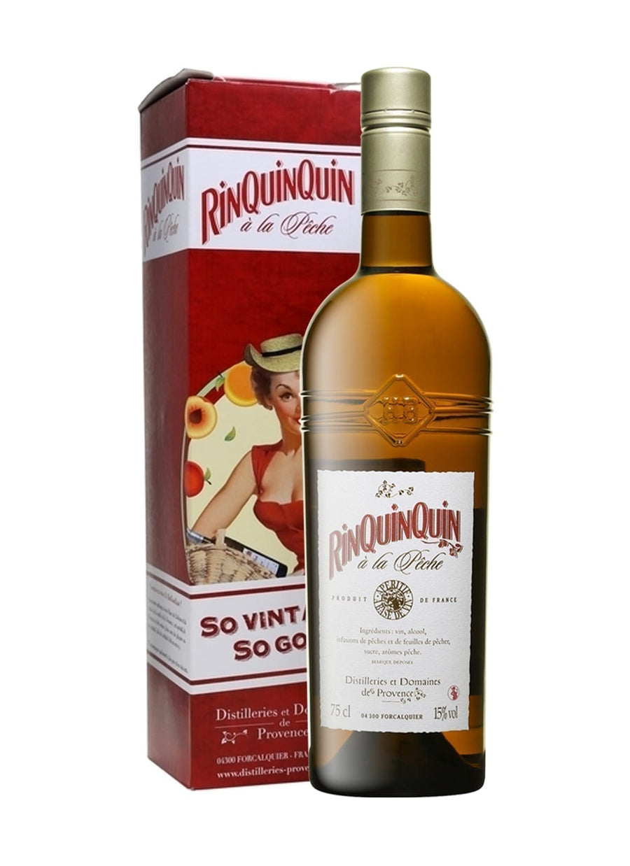 Distillerie et Domaines de Provence Aperitif 'Rinquinquin a la Peche' (Peach) - Caravan Wines & Spirits