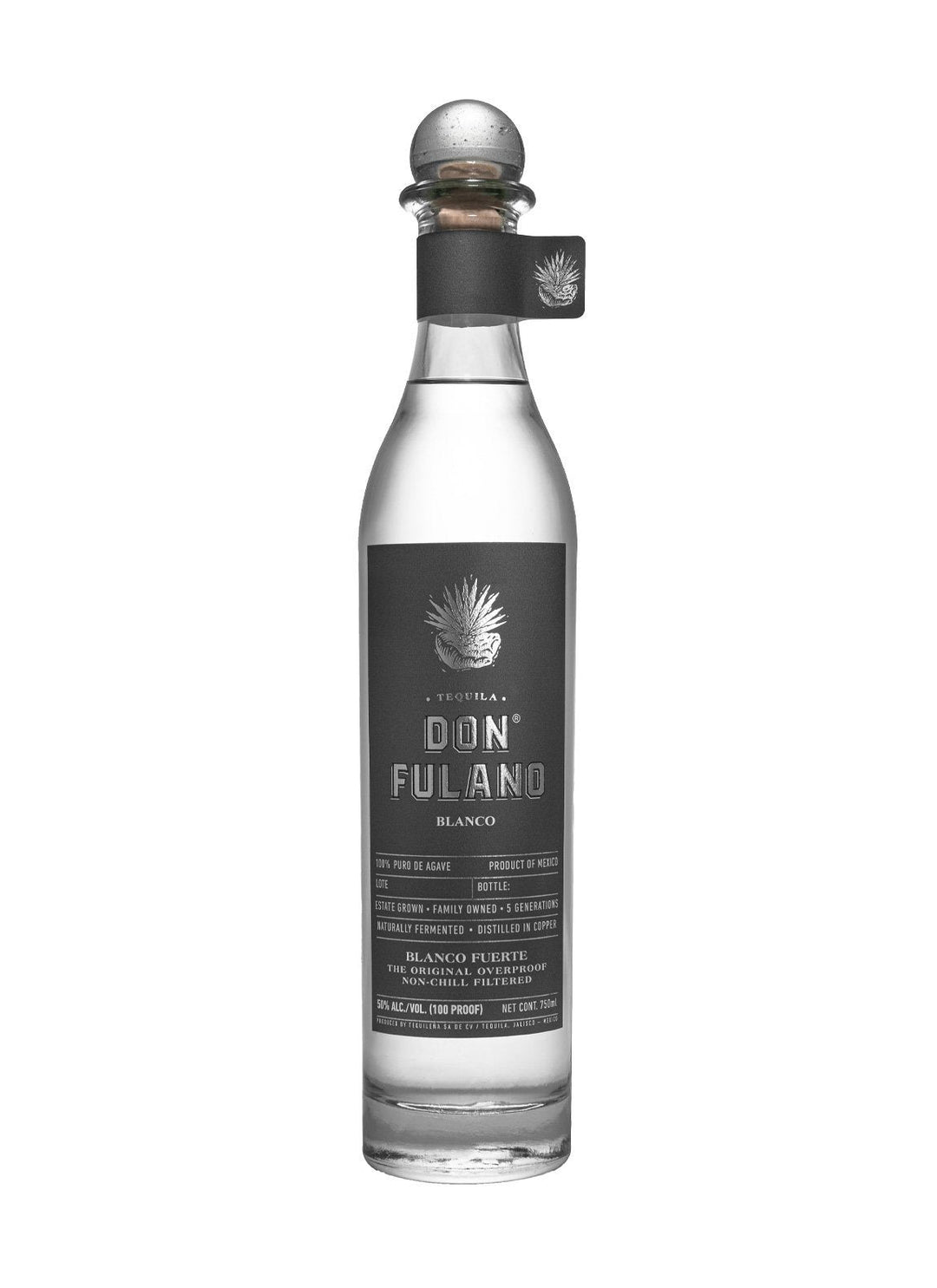 Don Fulano Fuerte 100 Proof Blanco Tequila