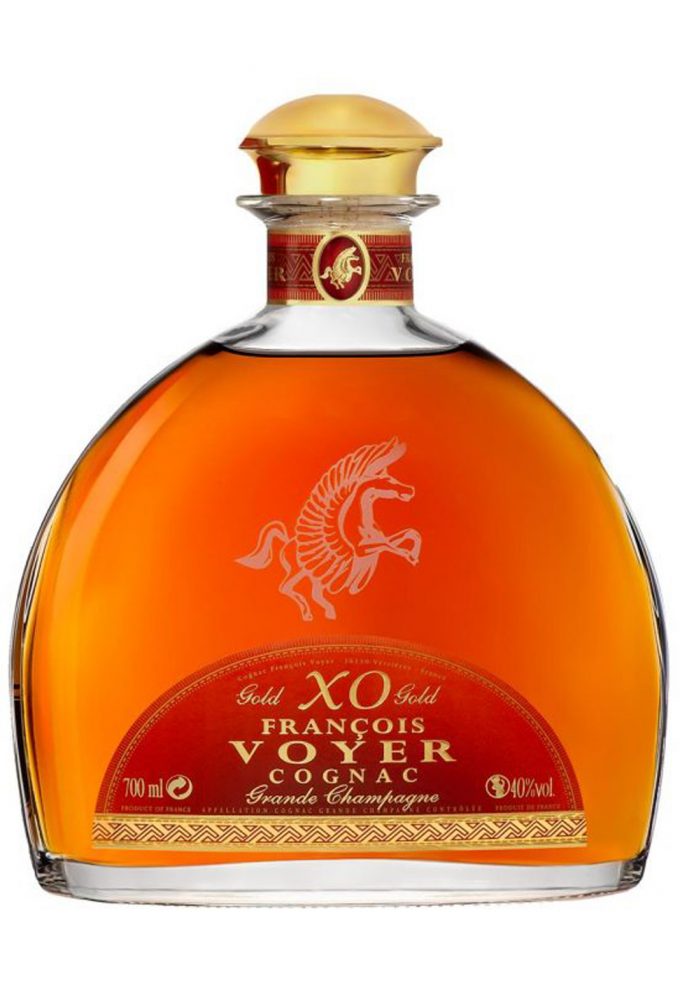 Francois Voyer Cognac XO 'Gold' Grande Champagne Cognac 20 - 30 Years CARAFE - Caravan Wines & Spirits