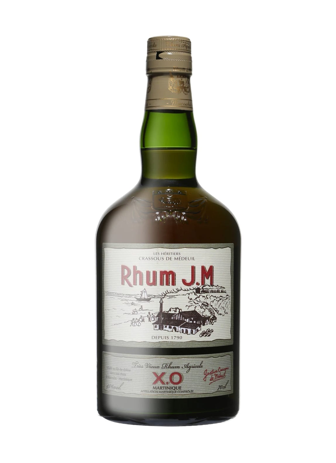 J.M Rhum Agricole Tres Vieux XO - Caravan Wines & Spirits