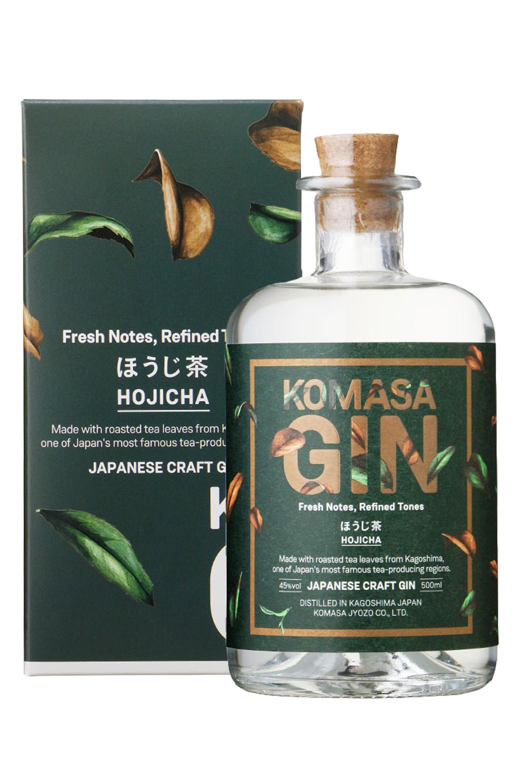 Komasa Jyozo Hojicha Gin (Green Tea) - Caravan Wines & Spirits