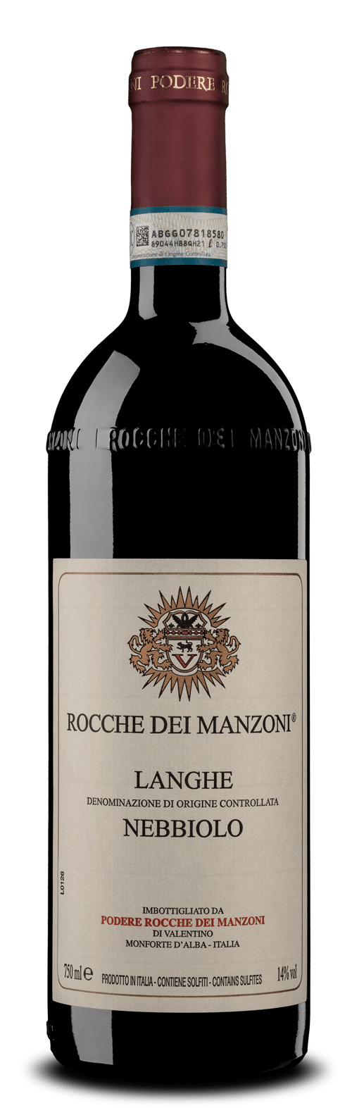 Rocche Dei Manzoni Langhe Nebbiolo 2018