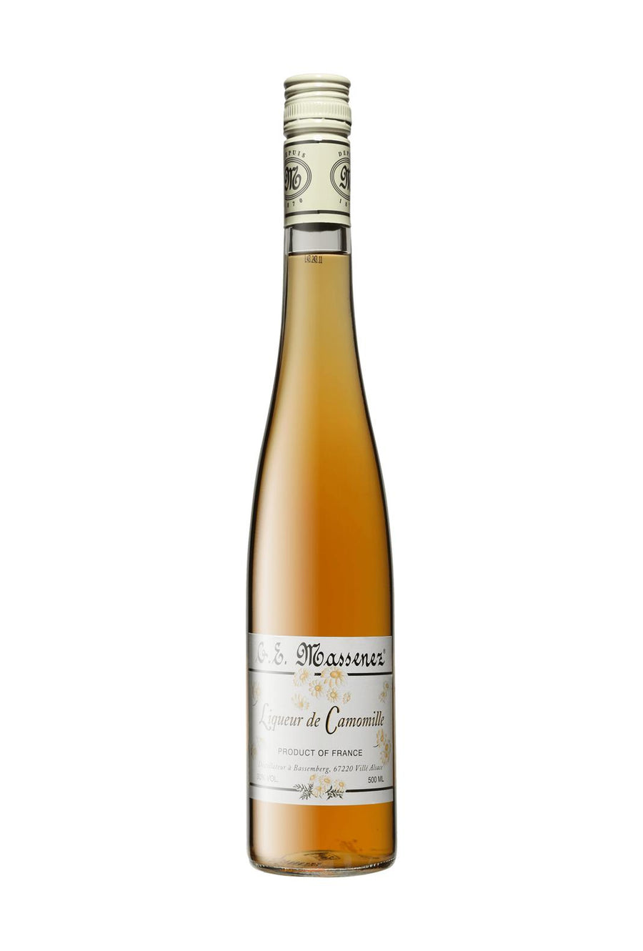 Massenez Crème de Camomille (Chamomile) Liqueur 500ml - Caravan Wines & Spirits