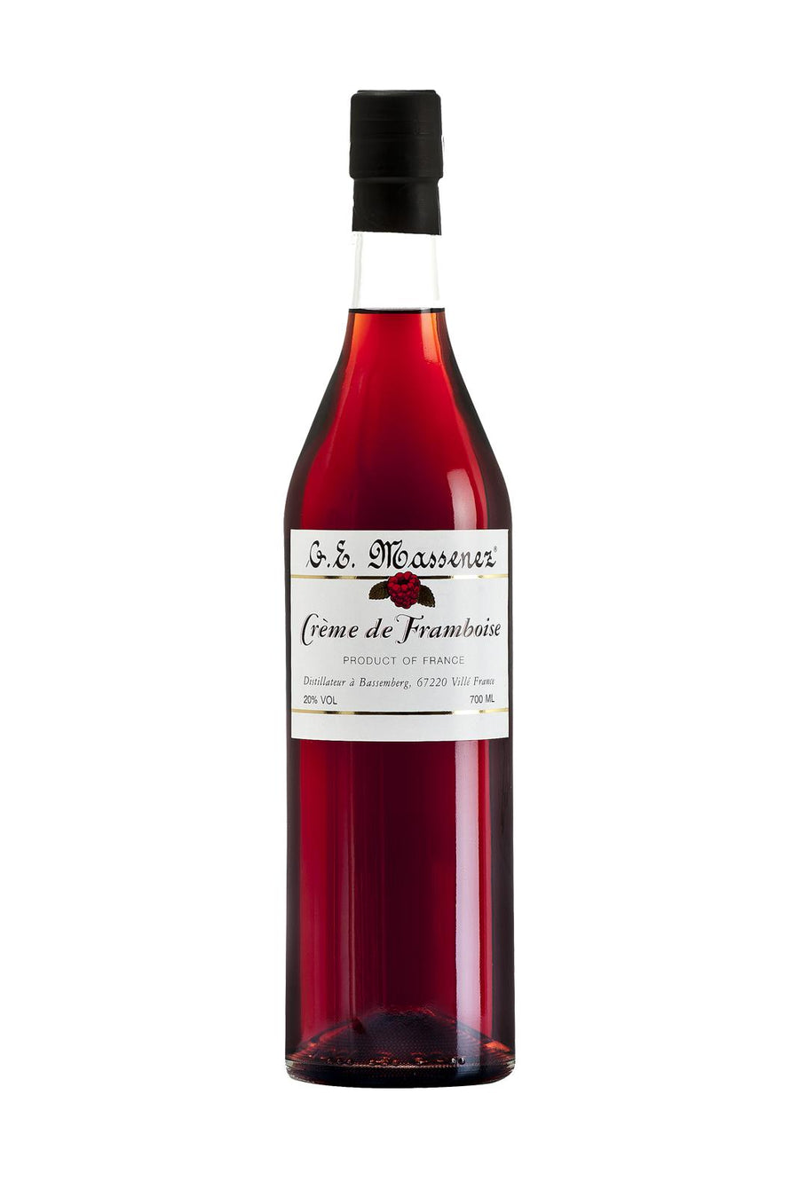 Massenez Crème de Framboise (Raspberry) Liqueur 700ml - Caravan Wines & Spirits