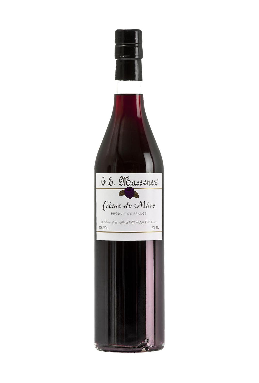 Massenez Crème de Mure (Blackberry) Liqueur 700ml - Caravan Wines & Spirits