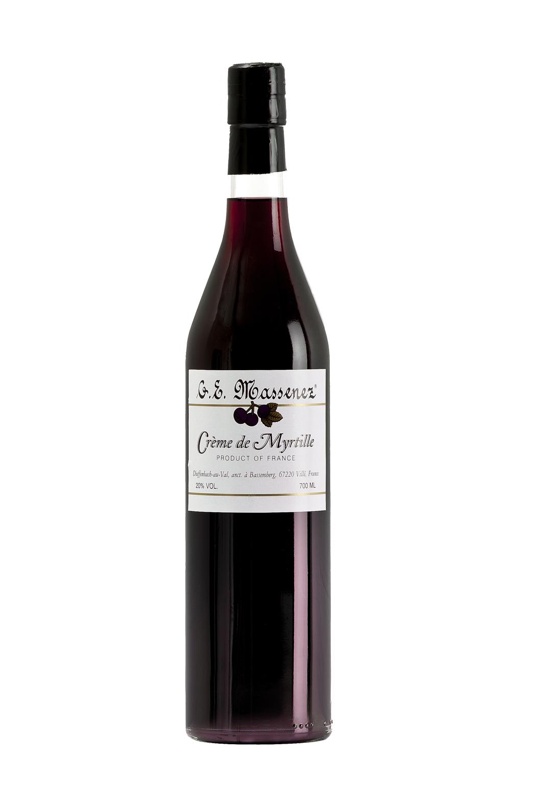 Massenez Crème de Myrtille (Blueberry) Liqueur 700ml - Caravan Wines & Spirits