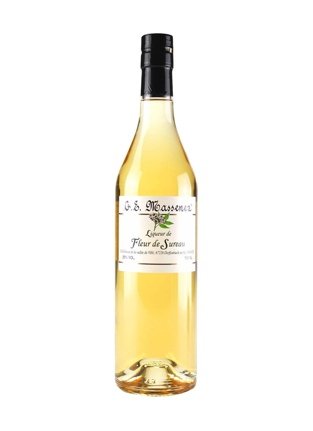 Massenez Fleur de Sureau (Elderflower) Liqueur 700ml - Caravan Wines & Spirits