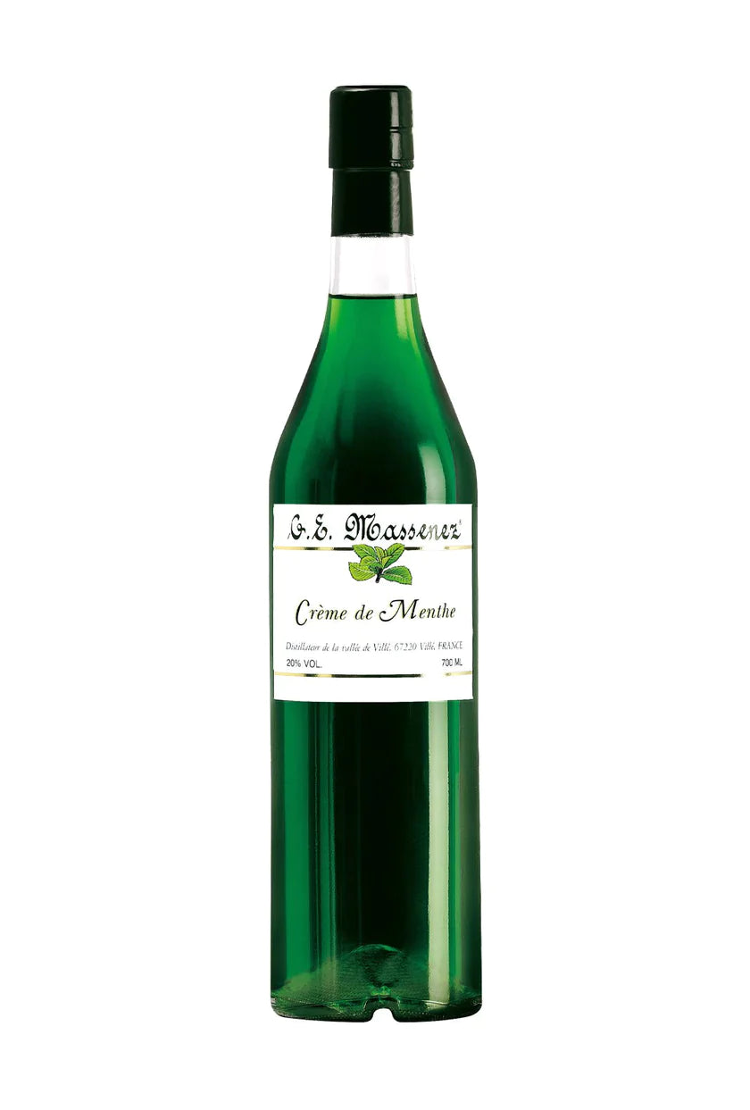 Massenez Crème de Menthe Verte (Green Mint) Liqueur