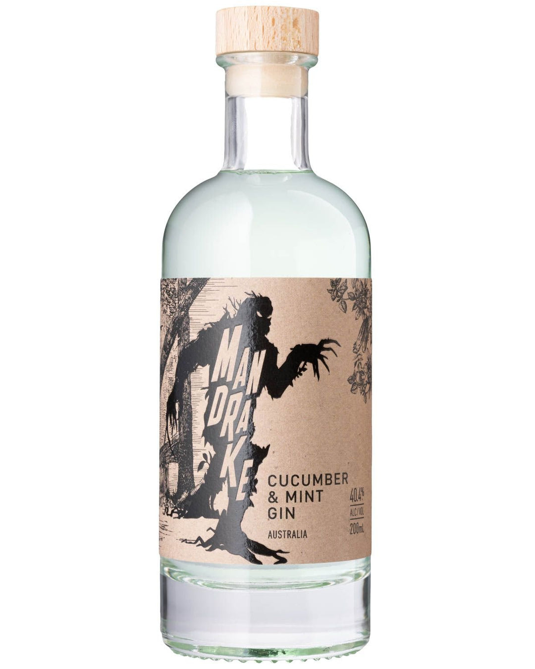 Nosferatu Mandrake Cucumber & Mint Gin 200ml - Caravan Wines & Spirits