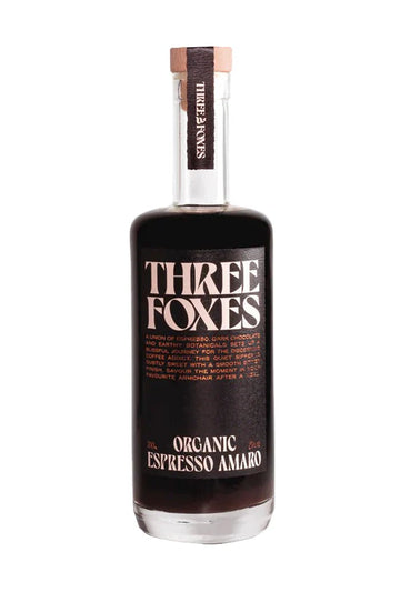 Three Foxes Organic Espresso Amaro - Caravan Wines & Spirits