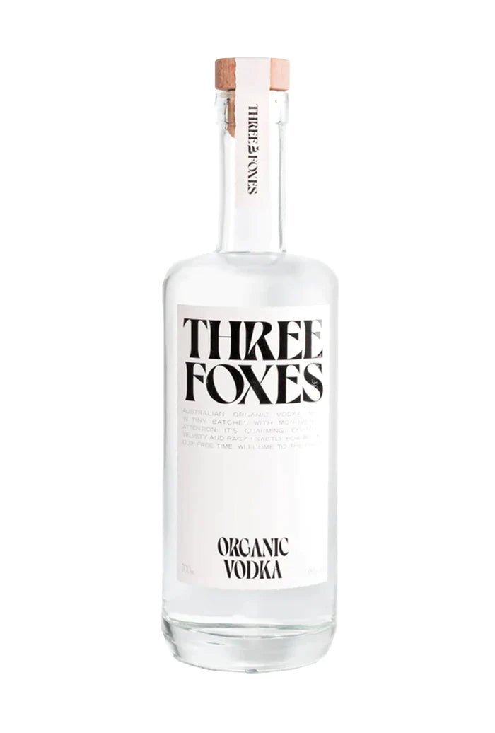 Three Foxes Organic Vodka - Caravan Wines & Spirits