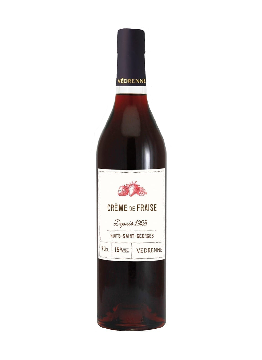 Vedrenne Creme de Fraise (Strawberry Liqueur) - Caravan Wines & Spirits